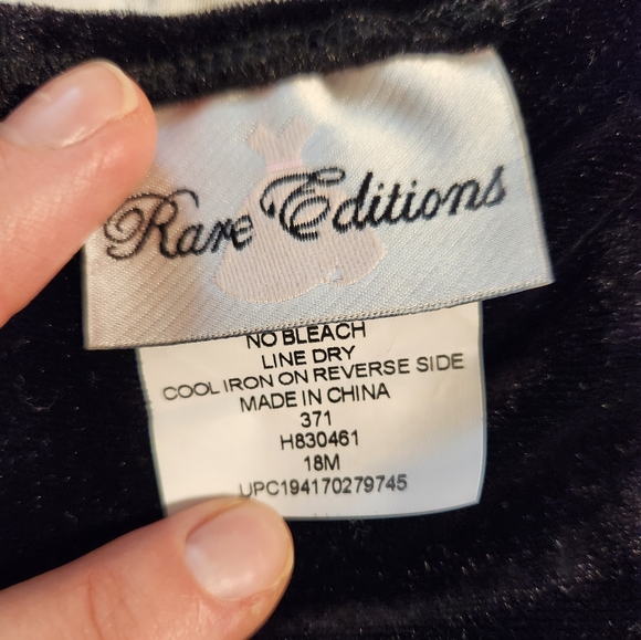 Rare Editions Holiday Dress 12-18 months - Picture 5 of 6